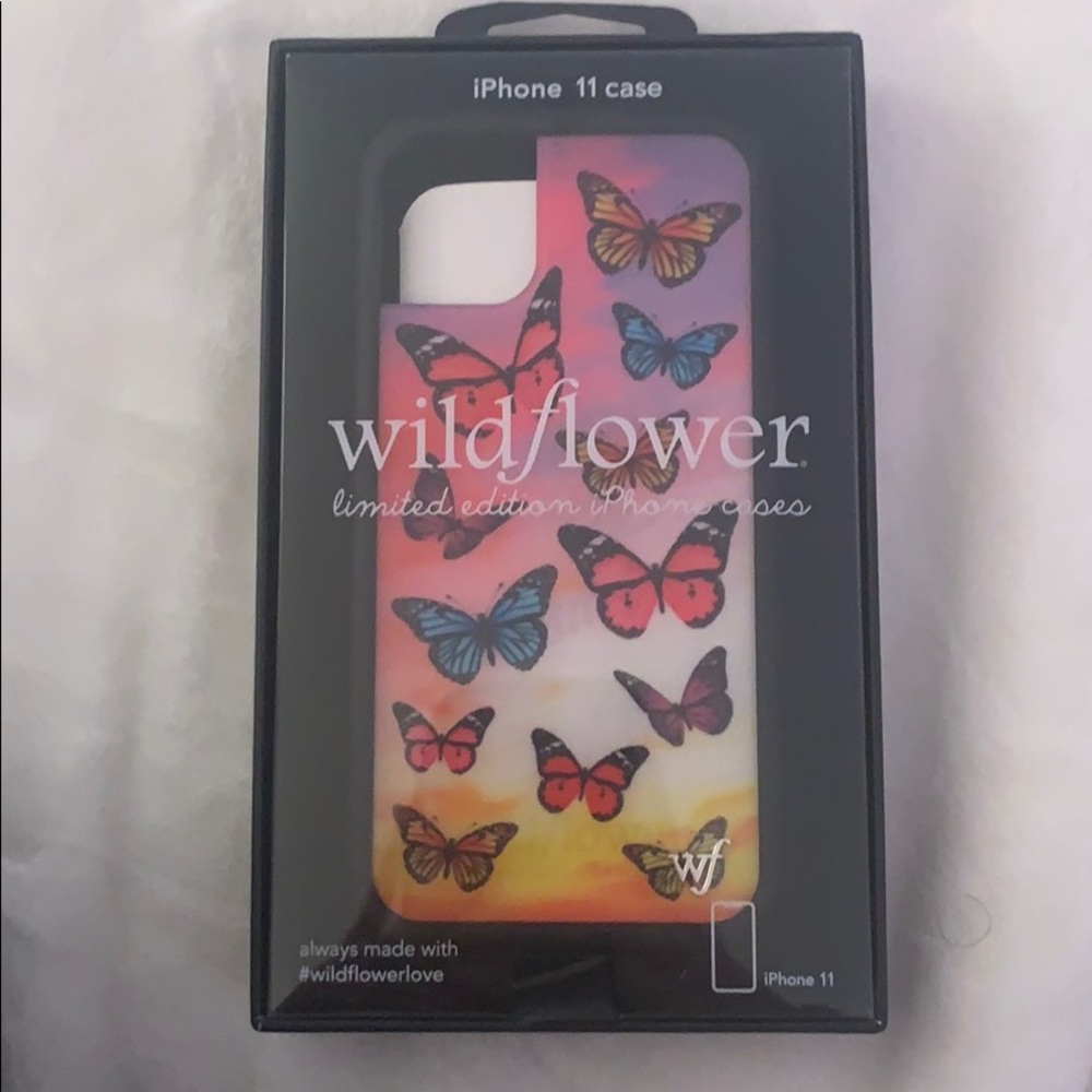 Wildflower Butterfly Phone Case, iPhone 11